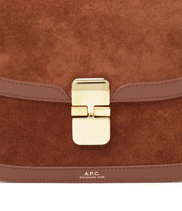 A.P.C. Sac Grace Small Cuir Marron 5