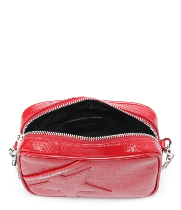 GOLDEN GOOSE Sac Mini Star Cuir Rouge 4