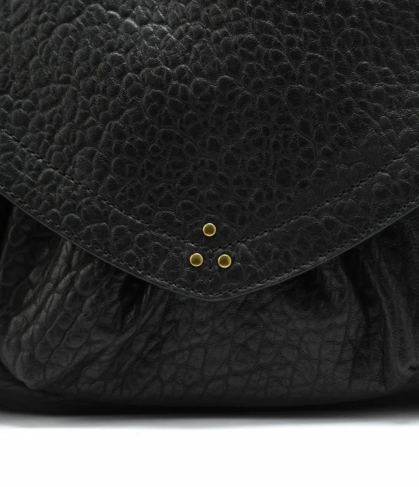 JEROME DREYFUSS Sac Helmut M Cuir Bubble Noir 4