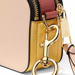 MARC JACOBS Sac The Snapshot Cuir Rose 17