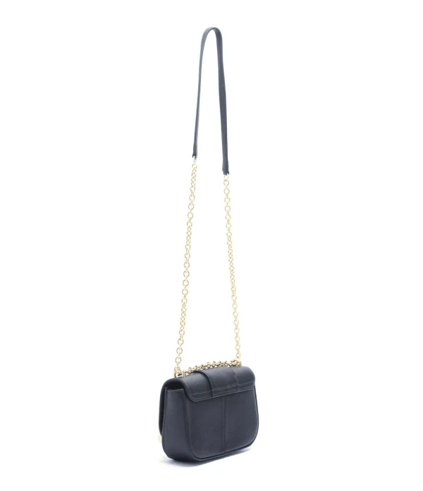 SEE BY CHLOE Sac Chaîne Hana Cuir Grainé Noir à prix réduits 3