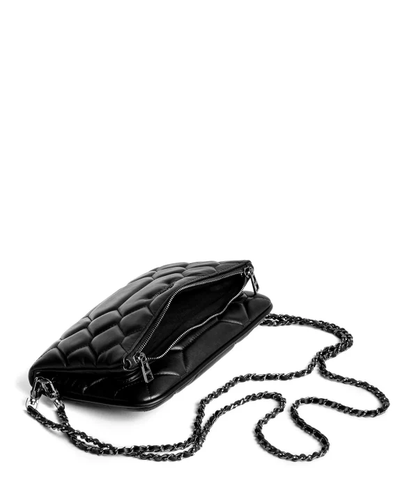 ZADIG & VOLTAIRE Sac Rock XL Mat Cuir Noir 4