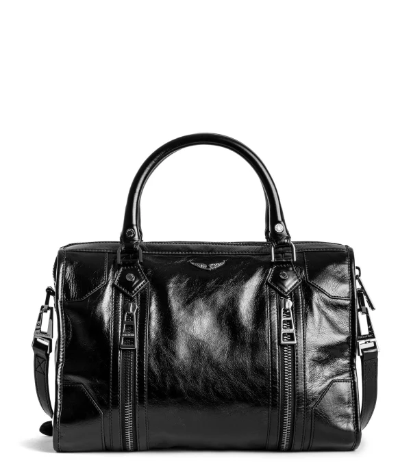 des prix incroyables ZADIG & VOLTAIRE Sac Sunny Medium Vintage Noir 1