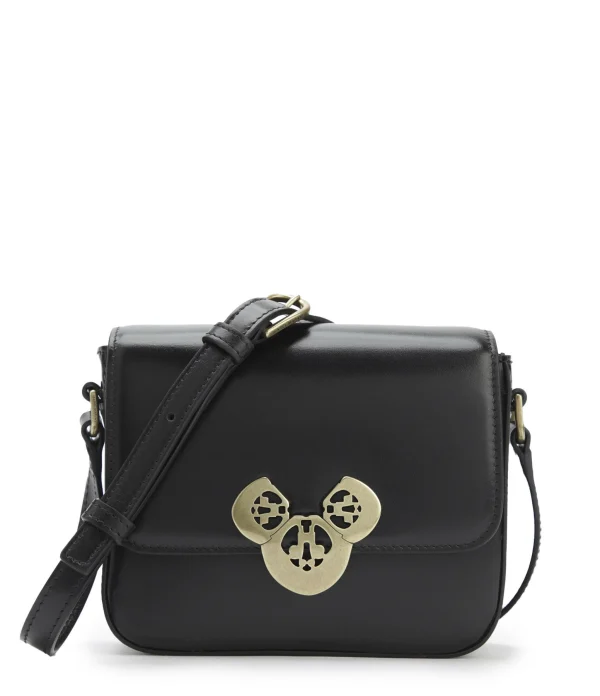 soldes ligne ISABEL MARANT Sac Mini Elda Bandoulière Cuir Noir Doré 1