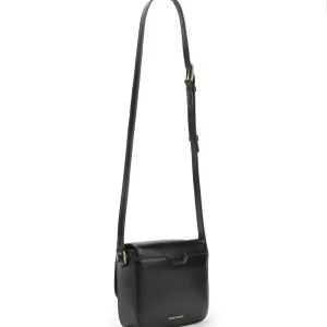 soldes ligne ISABEL MARANT Sac Mini Elda Bandoulière Cuir Noir Doré 10