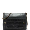 JEROME DREYFUSS Sac Lulu L Cuir Croco Noir magasins pour 28