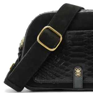 Boutique CLARIS VIROT Sac Clara Python Noir 11