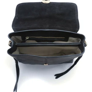 Satisfait ou Remboursé VANESSA BRUNO Sac Clutch Cuir Agneau Noir 15