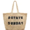 ROTATE Sac Shopping Neeti Raphia Naturel 20