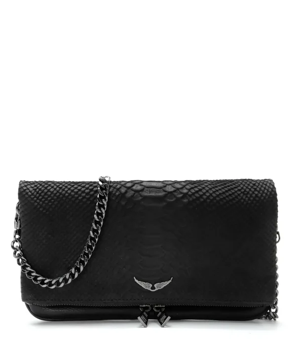 ZADIG & VOLTAIRE Sac Rock Savage Cuir Noir 1