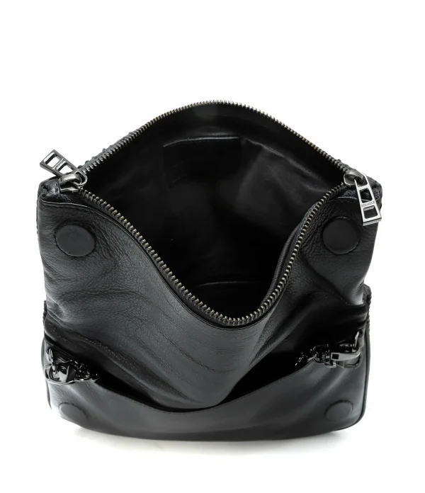 ZADIG & VOLTAIRE Sac Rock Savage Cuir Noir 6