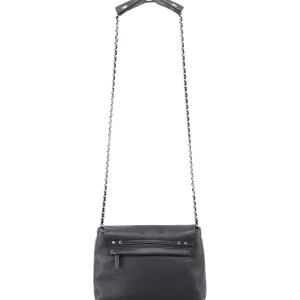 JEROME DREYFUSS Sac Lulu M Cuir Noir Silver 15