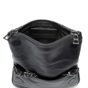 ZADIG & VOLTAIRE Sac Rock Nano Savage Cuir Noir site soldes 10