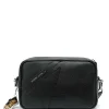 Top ventes GOLDEN GOOSE Sac Star Cuir Matelassé Étoile Noir 25