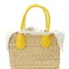 MUUN Panier Charles Naturel Jaune 23