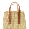 MUUN Panier Jeanne Naturel Marron 23