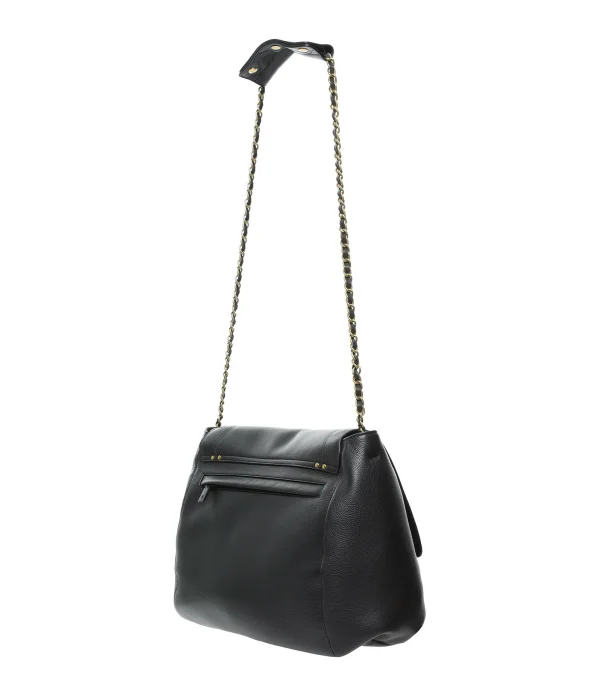 JEROME DREYFUSS Sac Lulu XL Cuir Noir Brass 3