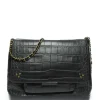 acheter JEROME DREYFUSS Sac Lulu XL Cuir Croco Noir 20