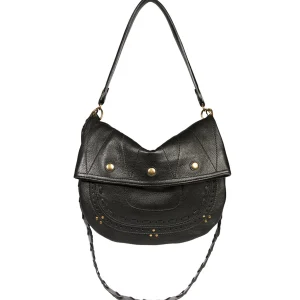 JEROME DREYFUSS Sac Jerry M Cuir Grainé Noir 11