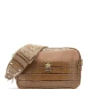 CLARIS VIROT Sac Lily Cuir Tabac Nouvelle Collection 20