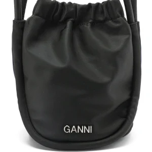 vente pas cher GANNI Sac Knot Noir 12