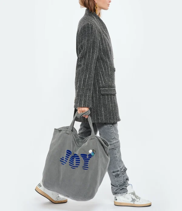 NEWTONE Totebag Greater Joy Coton Pepper 6