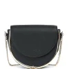 SEE BY CHLOE Sac Mara Cuir Lisse Noir 13