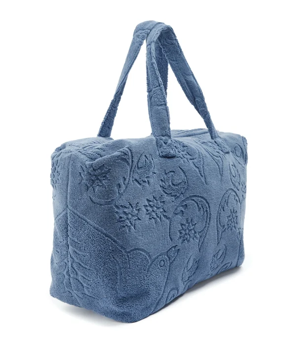 dernière tendance LALLA Sac De Plage Socco Éponge Blue Note 3