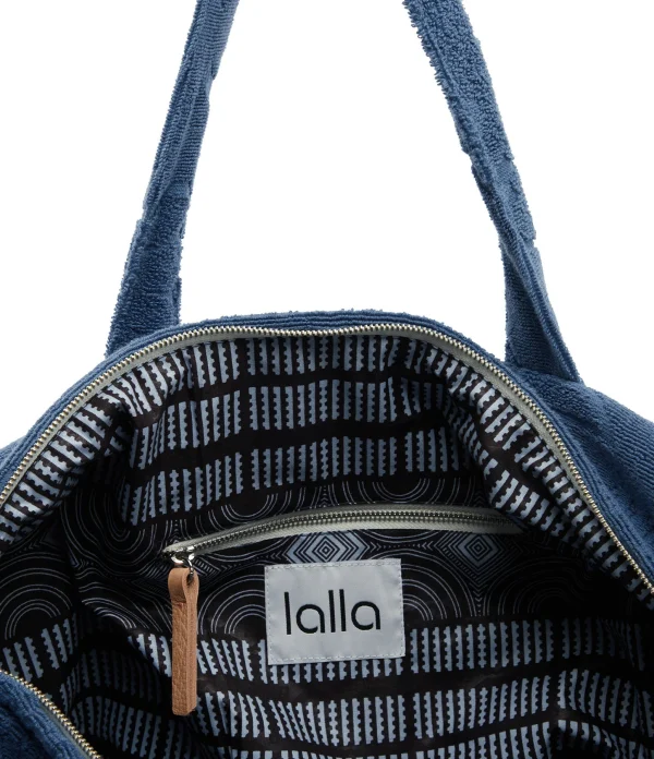 LALLA Sac De Plage Socco Éponge Blue Note 4