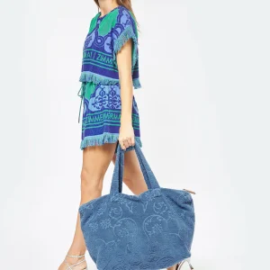 LALLA Sac De Plage Socco Éponge Blue Note 18