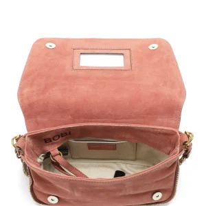 JEROME DREYFUSS Sac Bobi S Cuir Suédé Bois De Rose 12