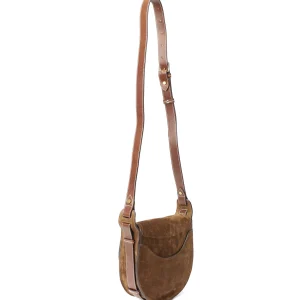 ISABEL MARANT Sac Botsy Cuir Suédé Cognac 10