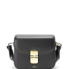 A.P.C. Sac Grace Mini Cuir Lisse Noir 20