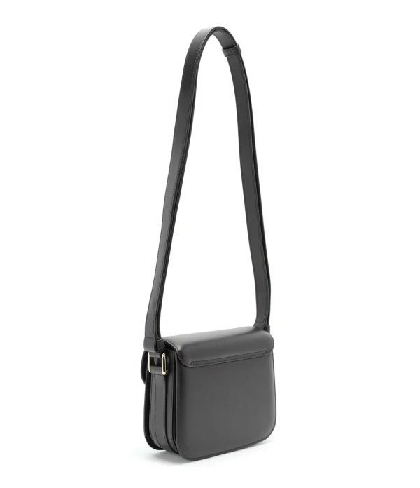 en promotion A.P.C. Sac Grace Mini Cuir Lisse Noir 3