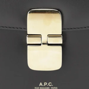 en promotion A.P.C. Sac Grace Mini Cuir Lisse Noir 14