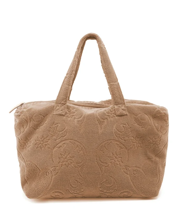 LALLA Sac De Plage Socco Éponge Caramel marques pas cher 1