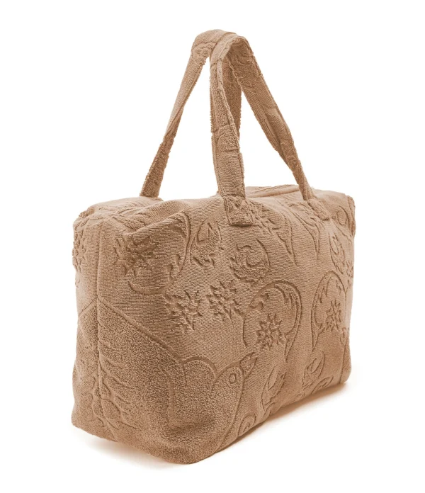 LALLA Sac De Plage Socco Éponge Caramel marques pas cher 3