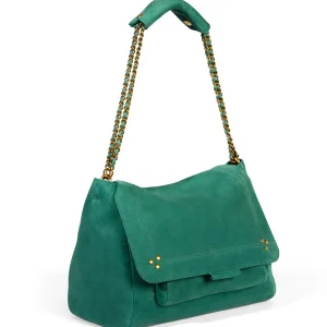 JEROME DREYFUSS Sac Lulu S Cuir Jade boutiqued pas cher 13