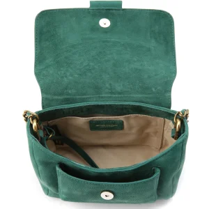 JEROME DREYFUSS Sac Lulu S Cuir Jade boutiqued pas cher 15