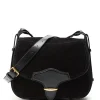 ISABEL MARANT Sac Besace Botsy Cuir Noir pas cher marque 25