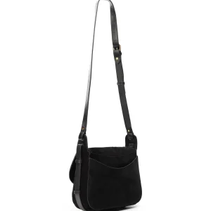 ISABEL MARANT Sac Besace Botsy Cuir Noir pas cher marque 10