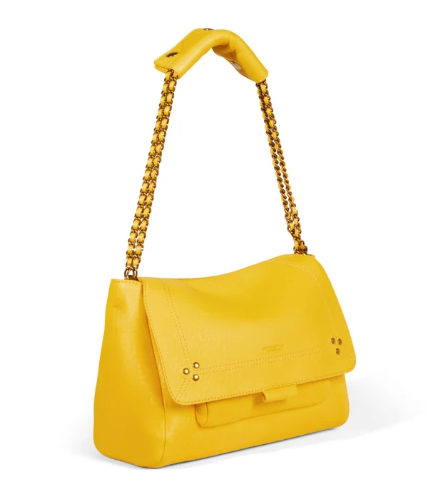 JEROME DREYFUSS Sac Lulu S Cuir Bubble Jaune Tournesol Couleurs variées 4