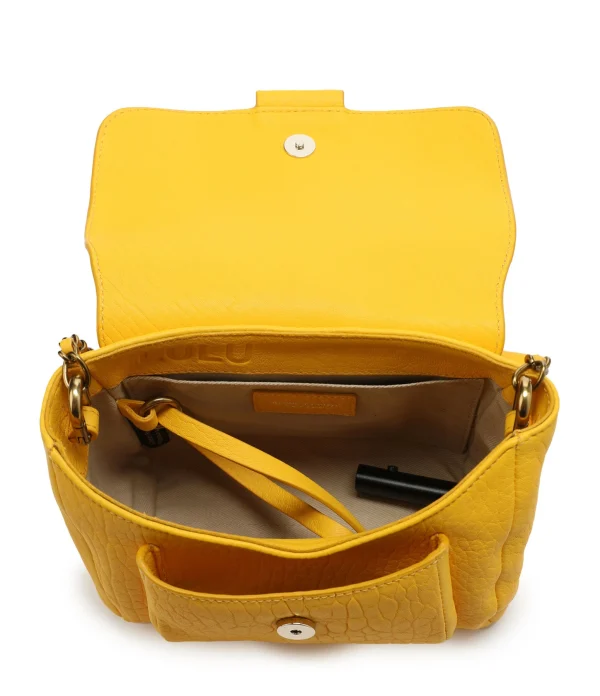 JEROME DREYFUSS Sac Lulu S Cuir Bubble Jaune Tournesol Couleurs variées 5