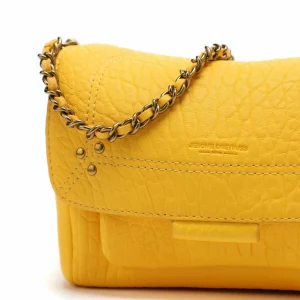 JEROME DREYFUSS Sac Lulu S Cuir Bubble Jaune Tournesol Couleurs variées 17