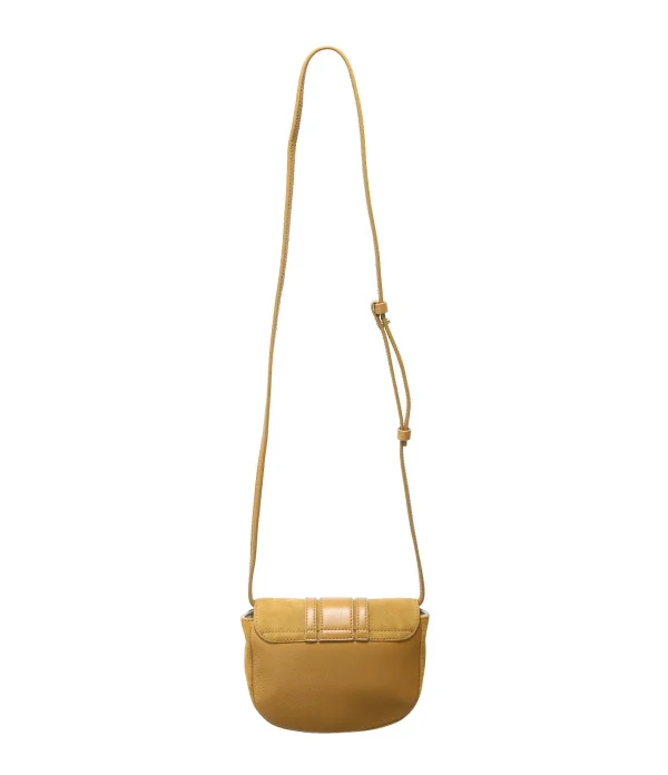 SEE BY CHLOE Sac Hana Mini Double Cuir Amber Green Achat 3