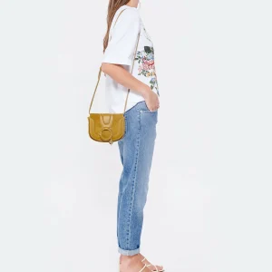 SEE BY CHLOE Sac Hana Mini Double Cuir Amber Green Achat 18