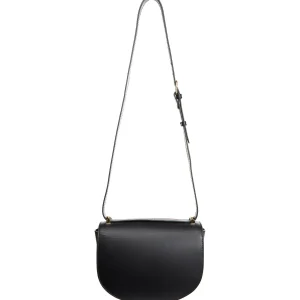 A.P.C. Sac Genève Mini Cuir Lisse Noir fashion pas cher 13