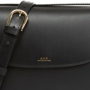 A.P.C. Sac Genève Mini Cuir Lisse Noir fashion pas cher 15