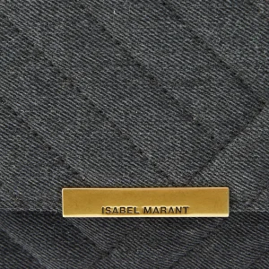 ISABEL MARANT Sac Bandoulière Merine Coton Noir magasins pour 12