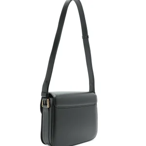 A.P.C. Sac Grace Small Cuir Lisse Noir Acheter Maintenant 10